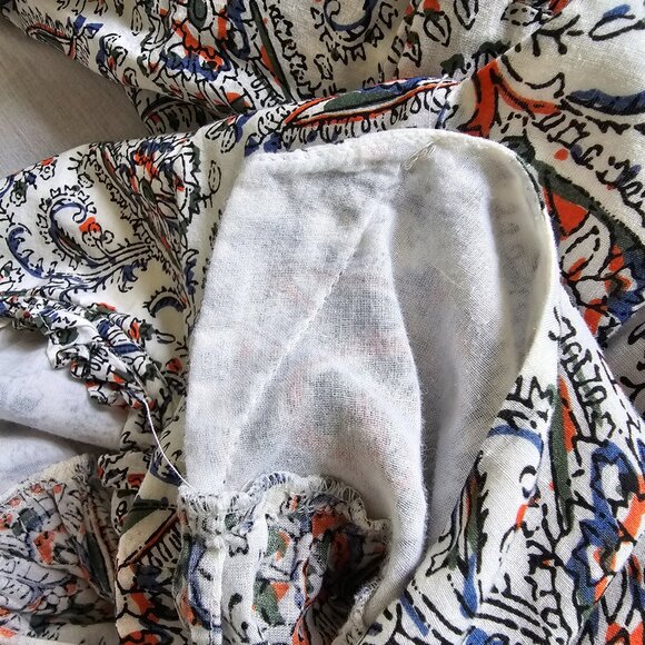 Sezane Clare Dress Imprimé Cachemire - Size 38 - Picture 9 of 9